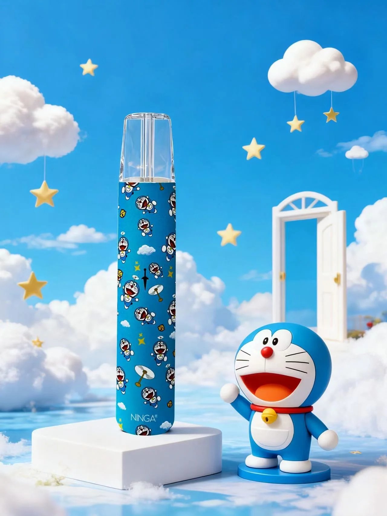 NINGA 聯名系列一代主機 專屬 IP 定制噴繪 炫彩 LED 動態交互顯示 經典一代規格完美適配 Type-C 續航無憂 台灣現貨:圖片 5