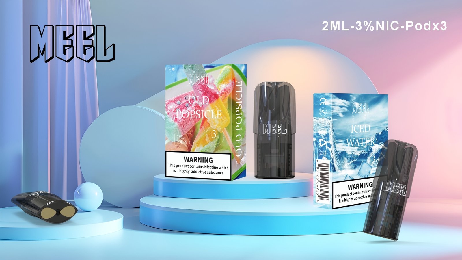 MEEL 一代通用煙彈 匠心系列 2ml 巨量裝陶瓷芯 3%尼古丁鹽 完美適配 RELX/ SP2S/ILIA 台灣現貨秒發:圖片 4