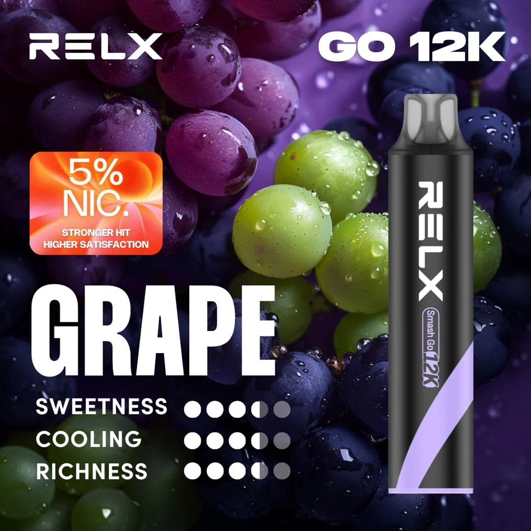 RELX 悅刻 Smash Go 12000 口 純粹爆爽體感 400mAh 恆壓穩定續航方案 15ml 巨無霸油量超持久5% 丁鹽爽度炸裂 台灣現貨:圖片 2