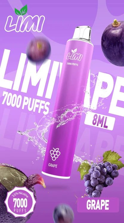 LIMI 7000口 吸氣會發光 LED 燈超帥 3.5% 夠勁擊喉感冰涼超爽 650mAh續航 可充電設計不用怕沒電 台灣現貨:圖片 13