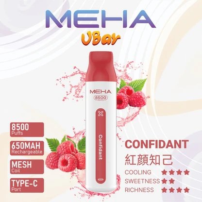 MEHA VBar魅嗨小白條 8500口 650mAh 穩定電力支持 Mesh 科技還原冰爽果香層次 3% 丁鹽配方 台灣現貨:圖片 16
